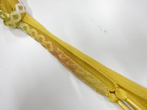 未使用品　正絹　手組帯締め